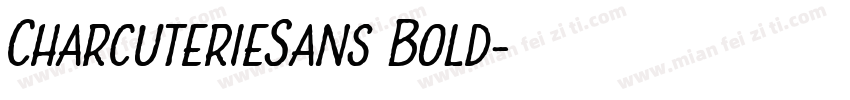 CharcuterieSans Bold字体转换